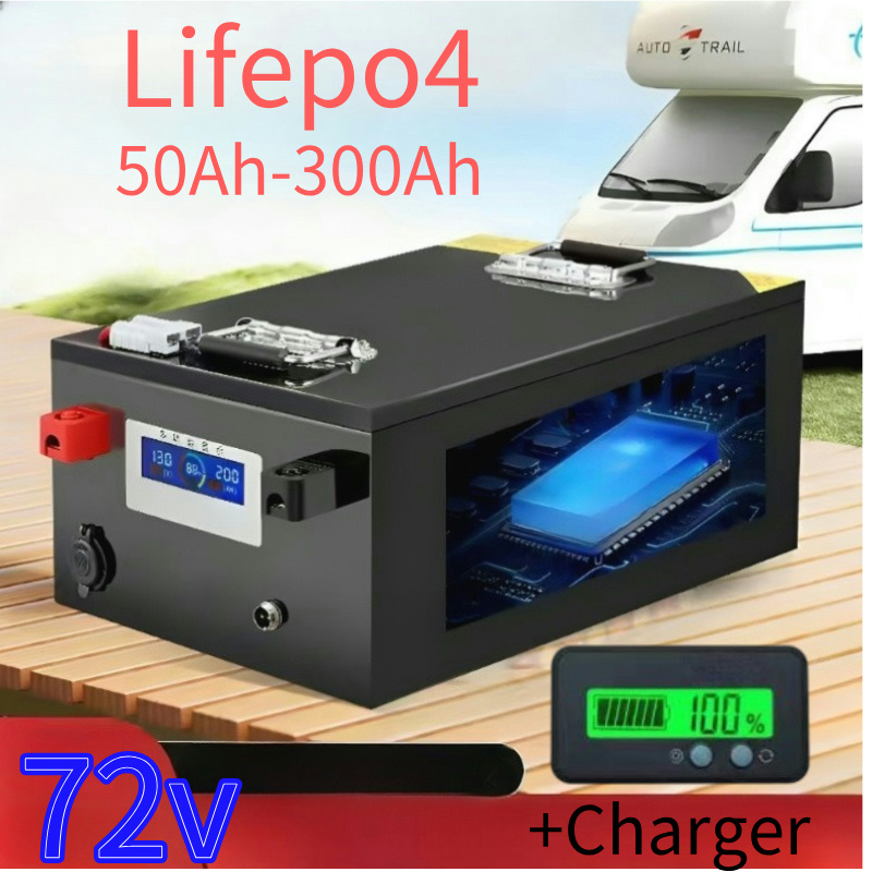 72V 40Ah Lifepo4 Battery Pack - Batterie LiFePO4 72V 50-300Ah, Batterie au
