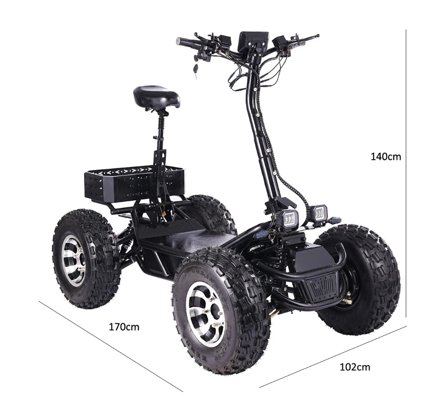 Quad électrique adulte 4 roues - 60V 50Ah Electric Scooter Battery avis et prix